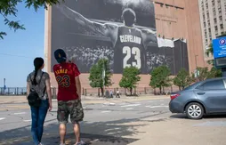 A Cleveland, on a trouvé comment remplacer l’affiche de LeBron James