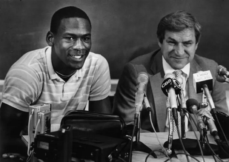  Le premier match de Michael Jordan avec North Carolina