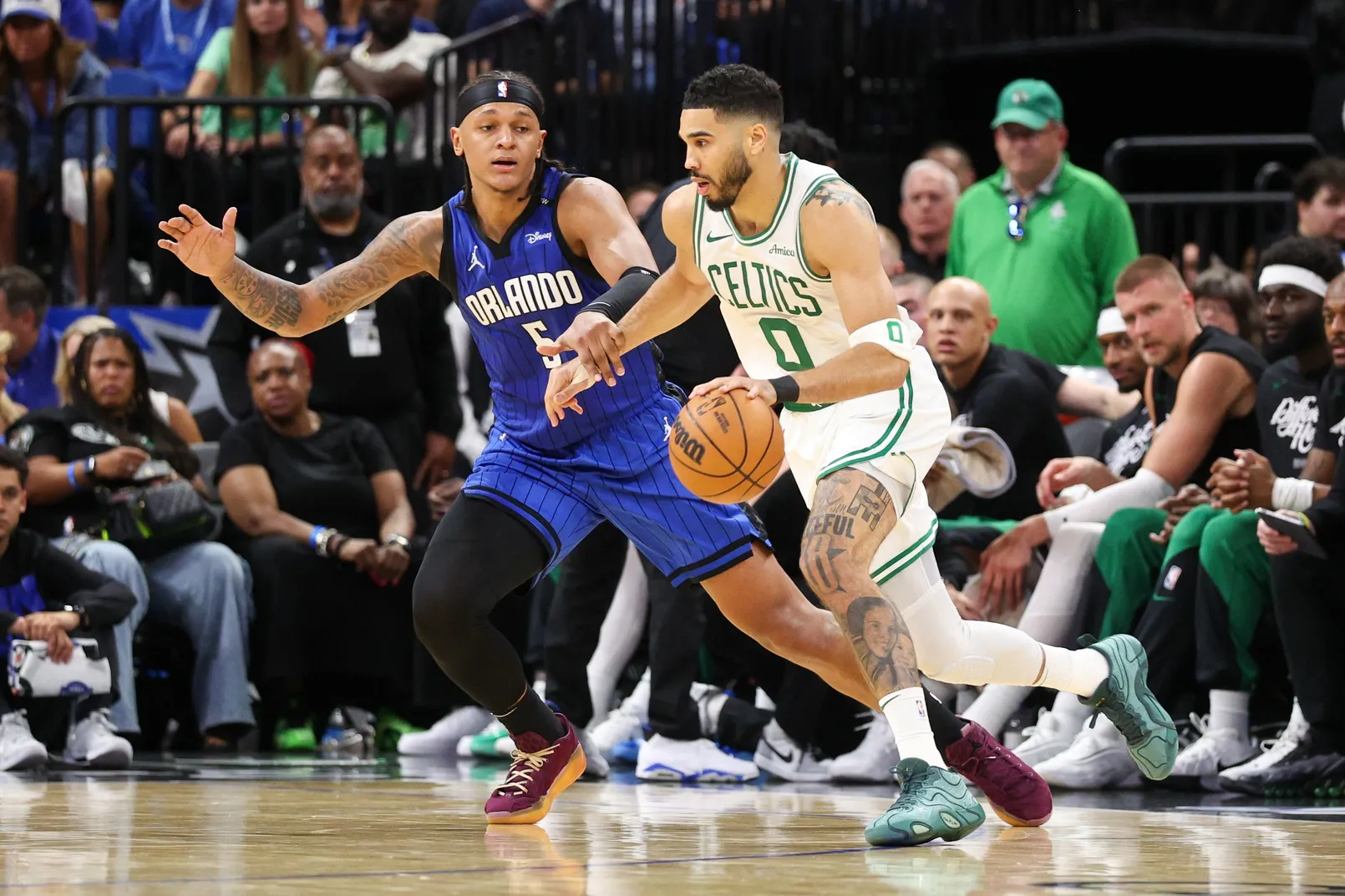 Jayson Tatum et les Celtics