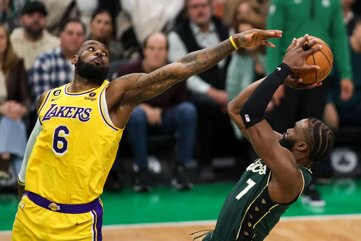 Pour Jaylen Brown, c'est un privilège de jouer avec LeBron James