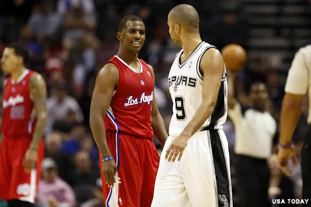 Chris Paul et Tony Parker