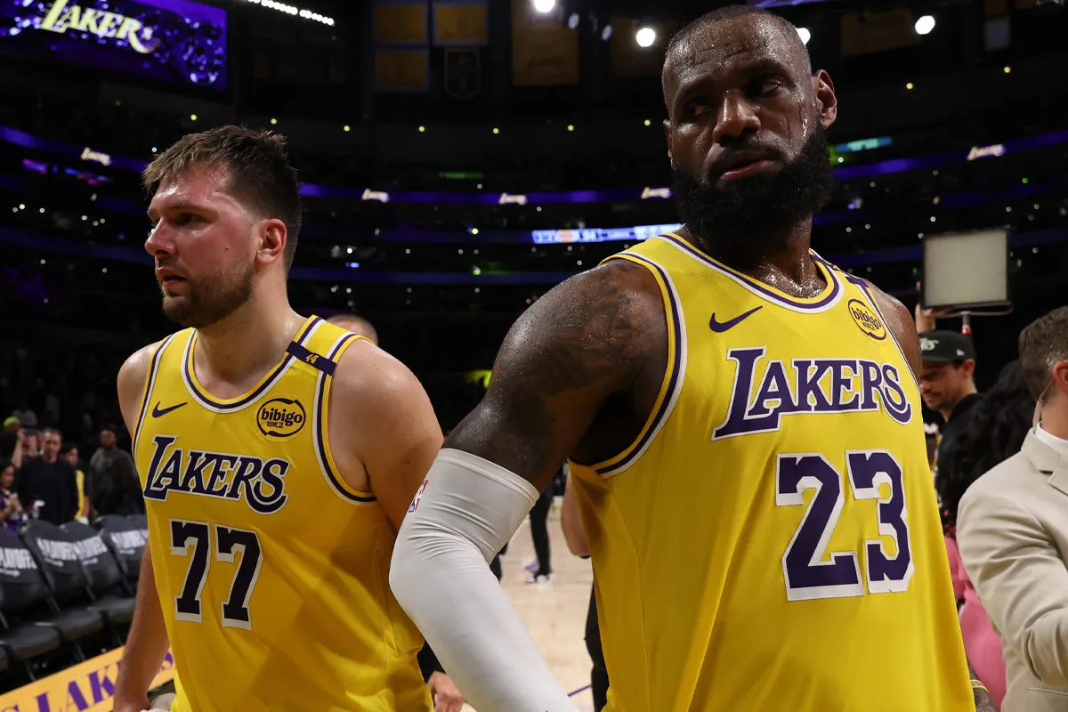 Luka Doncic et LeBron James