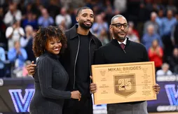Mikal Bridges n’imaginait pas voir son maillot retiré par Villanova