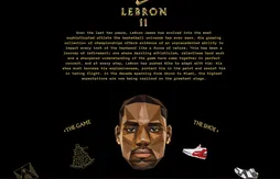 Nike crée un mini-site pour retracer la carrière de LeBron James