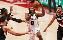 Avec un super James Harden, les Nets arrachent la victoire à Portland