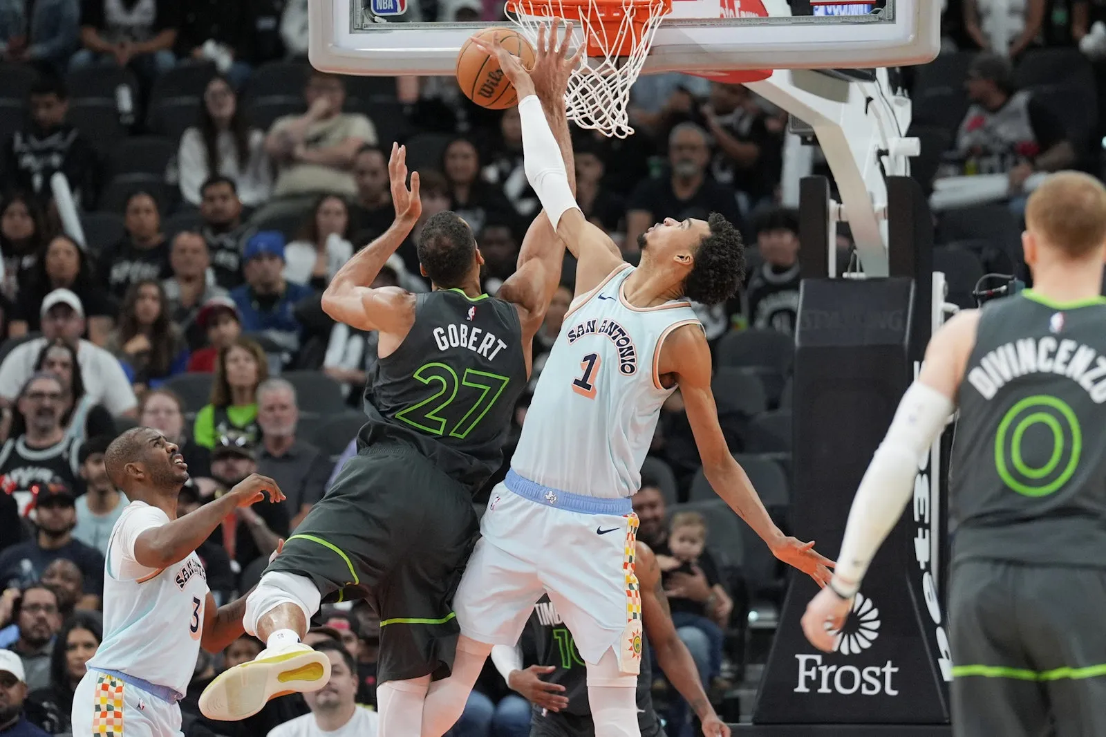 victor wembanyama rudy gobert