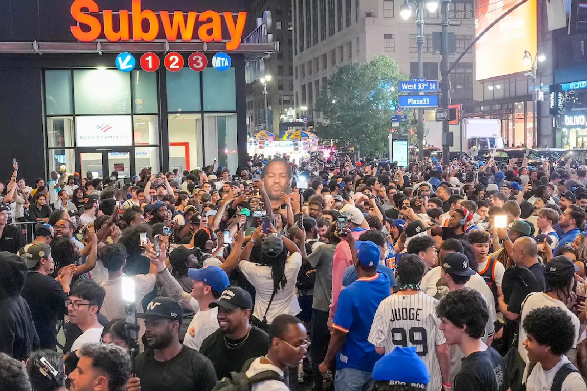 Les fans des Knicks