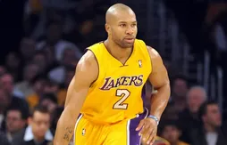 Derek Fisher n’oublie pas son gros tir lors du Game 7 des Finals 2010