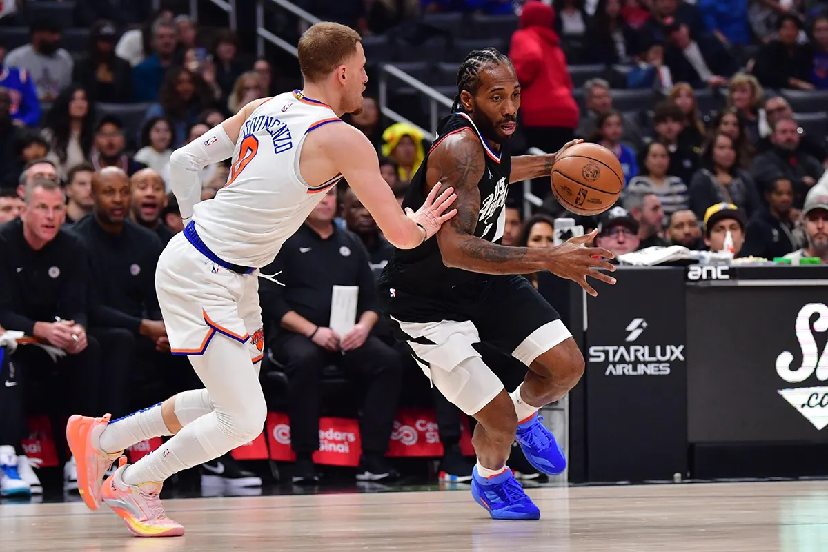 Kawhi Leonard face aux Knicks