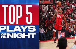 Le Top 5 de la nuit | Jalen Green et Amen Thompson assurent le spectacle