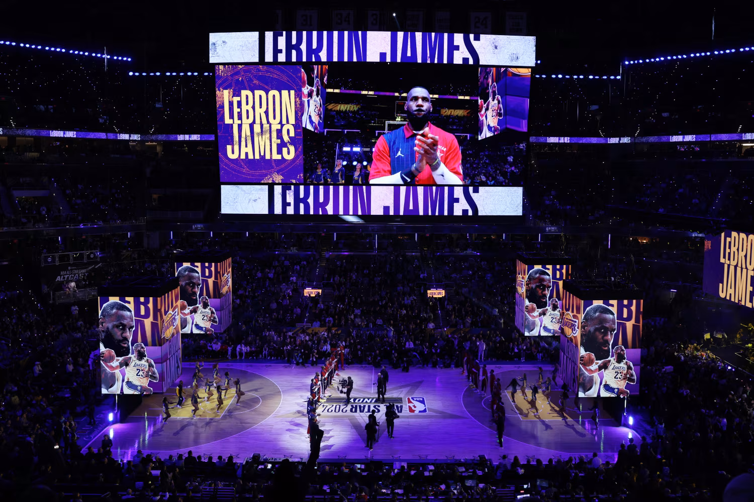 LeBron James au All-Star Game