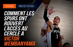 Comment les Spurs ont rouvert l’accès au cercle à Victor Wembanyama