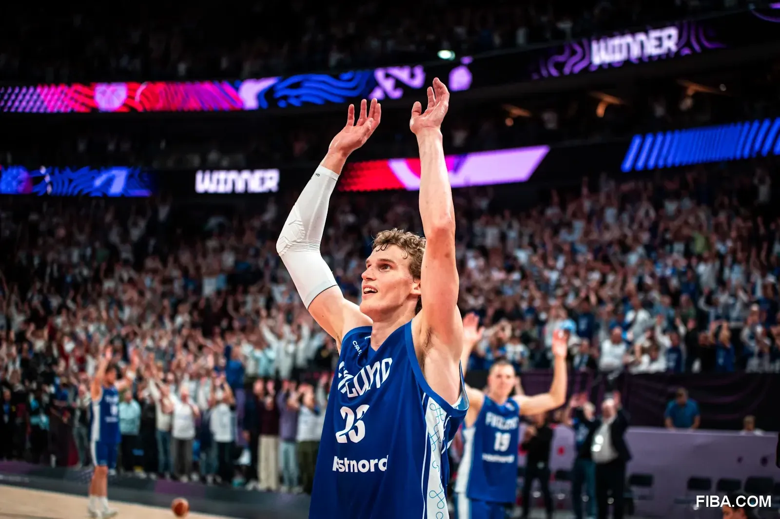 Lauri Markkanen a aussi reçu ses coéquipiers chez lui