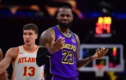 LeBron James et les Lakers, patrons tranquilles face aux Hawks