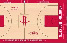 Un nouveau parquet pour les Rockets