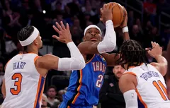 Le Thunder éteint les Knicks et le Madison Square Garden