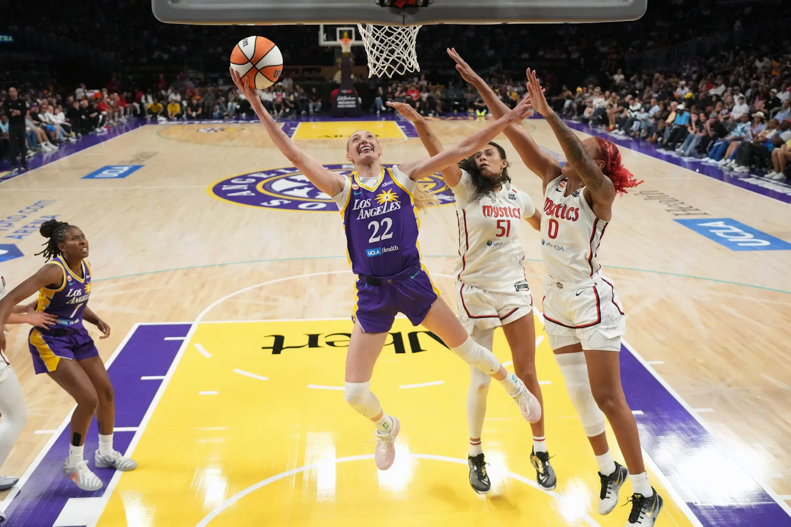 Coup d'arrêt pour les Mystics à Los Angeles