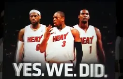 Les vidéos du jour : la présentation des Three Amigos à Miami