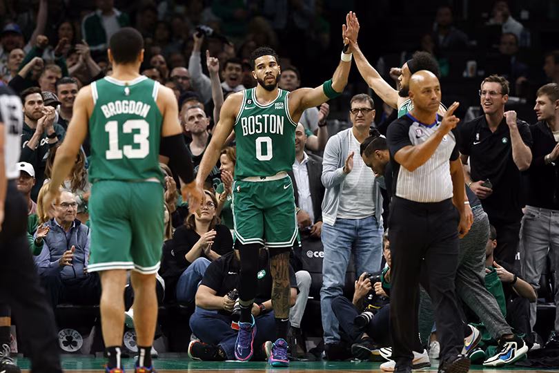 Jayson Tatum et les Celtics