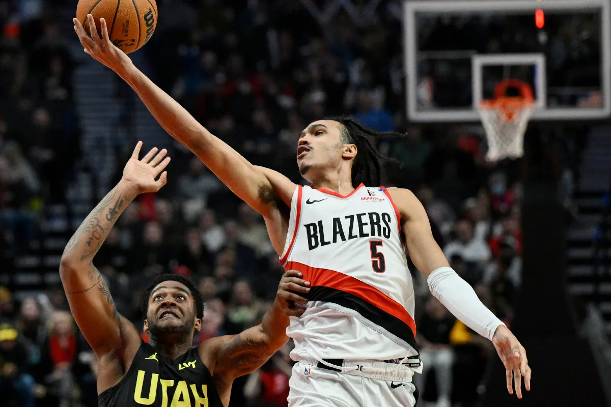 Dalano Banton avec les Blazers