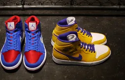 Jordan Brand : des coloris “Lakers” et “Sixers” pour la Air Jordan 1