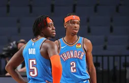 Shai Gilgeous-Alexander et Luguentz Dort, complices sur le terrain comme en dehors