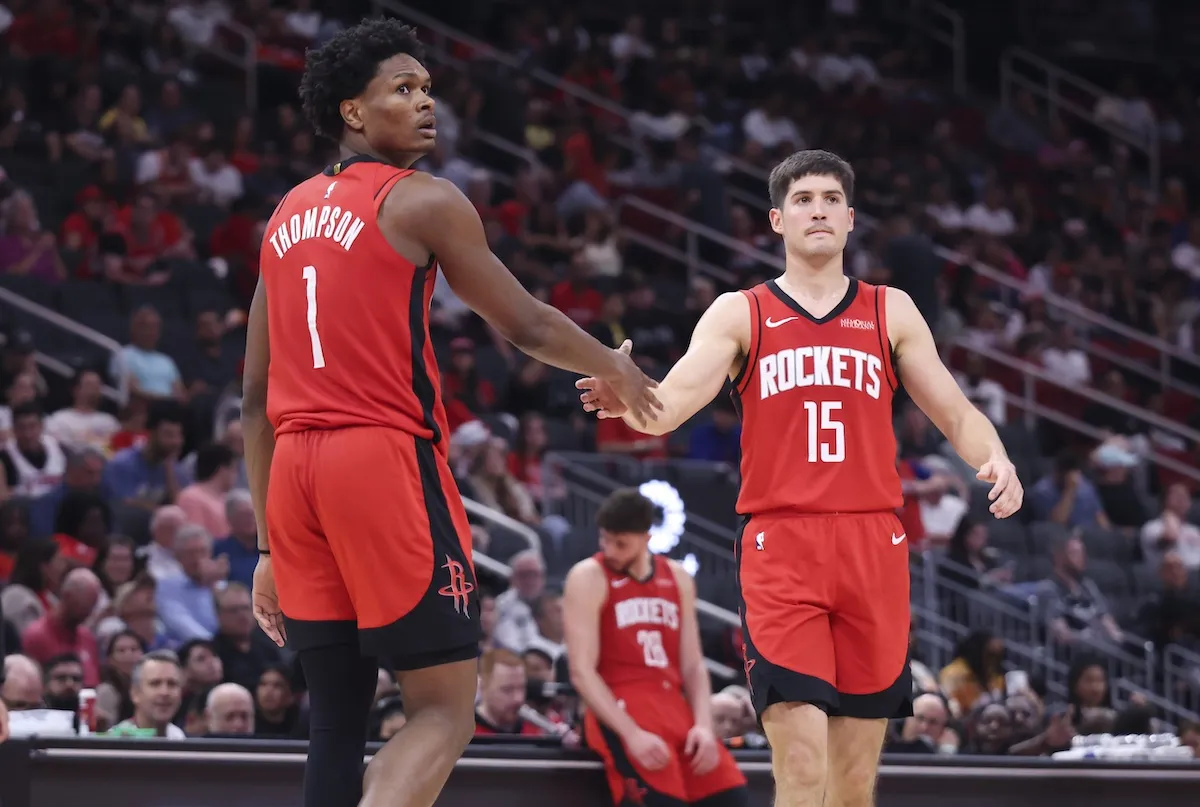 amen thompson - Reed Sheppard rockets