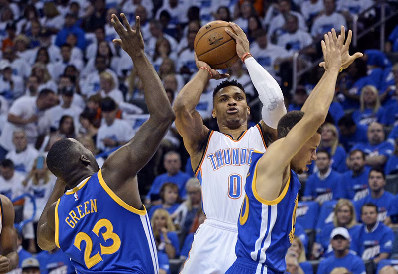 NBA: Playoffs-Golden State Warriors at Oklahoma City Thunder