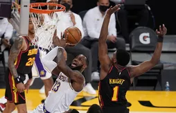 Plus qu’un match, les Lakers perdent surtout LeBron James face aux Hawks