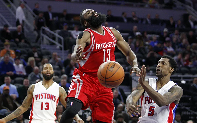 NBA: Houston Rockets at Detroit Pistons