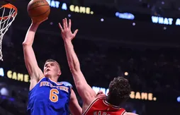 Kristaps Porzingis pourrit la soirée des Bulls