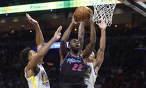 NBA: Golden State Warriors at Miami Heat