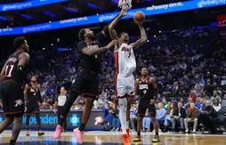 Le quatre à la suite pour le Heat à Philadelphie