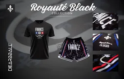 DearBBall lance le short “France Royauté Black” une exclusivité premium
