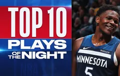 Le Top 10 de la nuit | Anthony Edwards s’éclate face aux Lakers