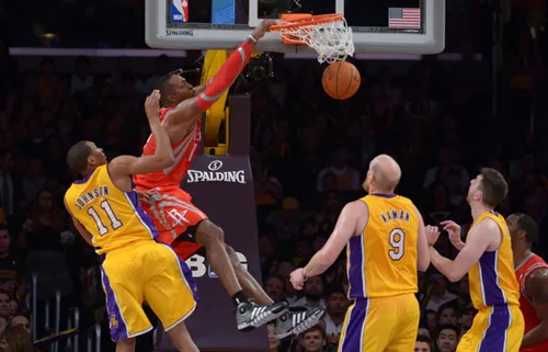 NBA: Houston Rockets at Los Angeles Lakers