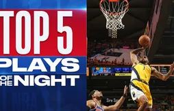 Le Top 5 de la nuit | Le doublé d’Obi Toppin