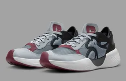 Du bordeaux sur la Jordan Delta 3 Low