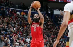 Toujours aussi bouillant, James Harden dégoûte les Pelicans