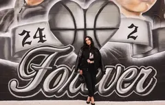 Vanessa Bryant inaugure un nouveau playground à Wilson Park