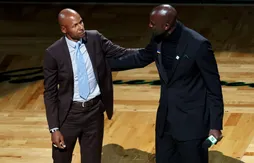 Kevin Garnett a aussi célébré sa réconciliation avec Ray Allen