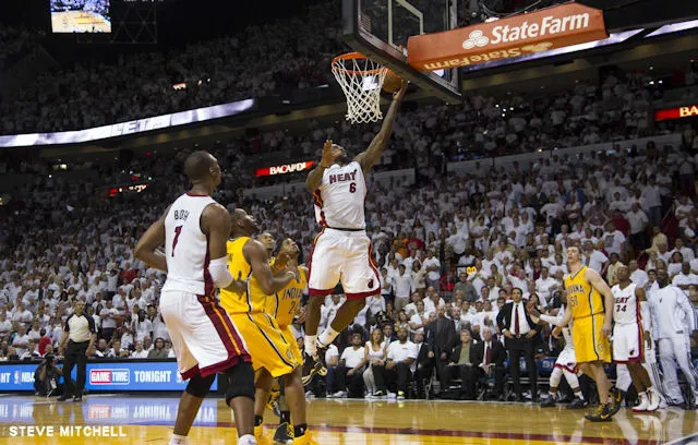 LeBron James au buzzer
