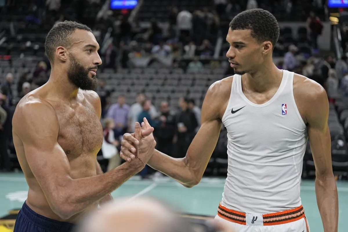 Rudy Gobert Victor Wembanyama