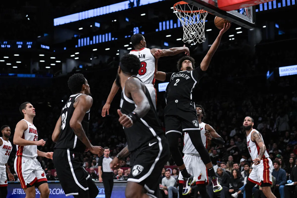 Les Nets face au Heat
