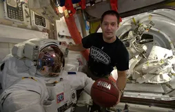 Thomas Pesquet rend hommage à la NBA depuis l’espace