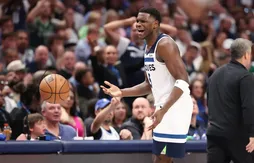 Anthony Edwards frustré par l’attaque des Wolves