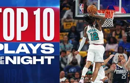 Le Top 10 de la nuit | Les Grizzlies se qualifient en faisant le show