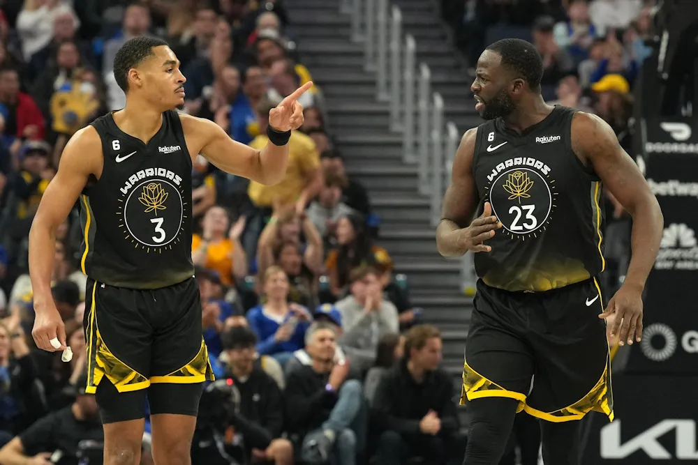 Jordan Poole Draymond Green