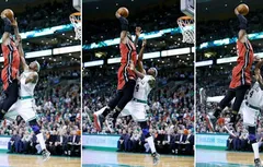 Arrêt sur images : le poster de LeBron James décomposé en photos