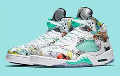 La Air Jordan 5 coloriée par des étudiants